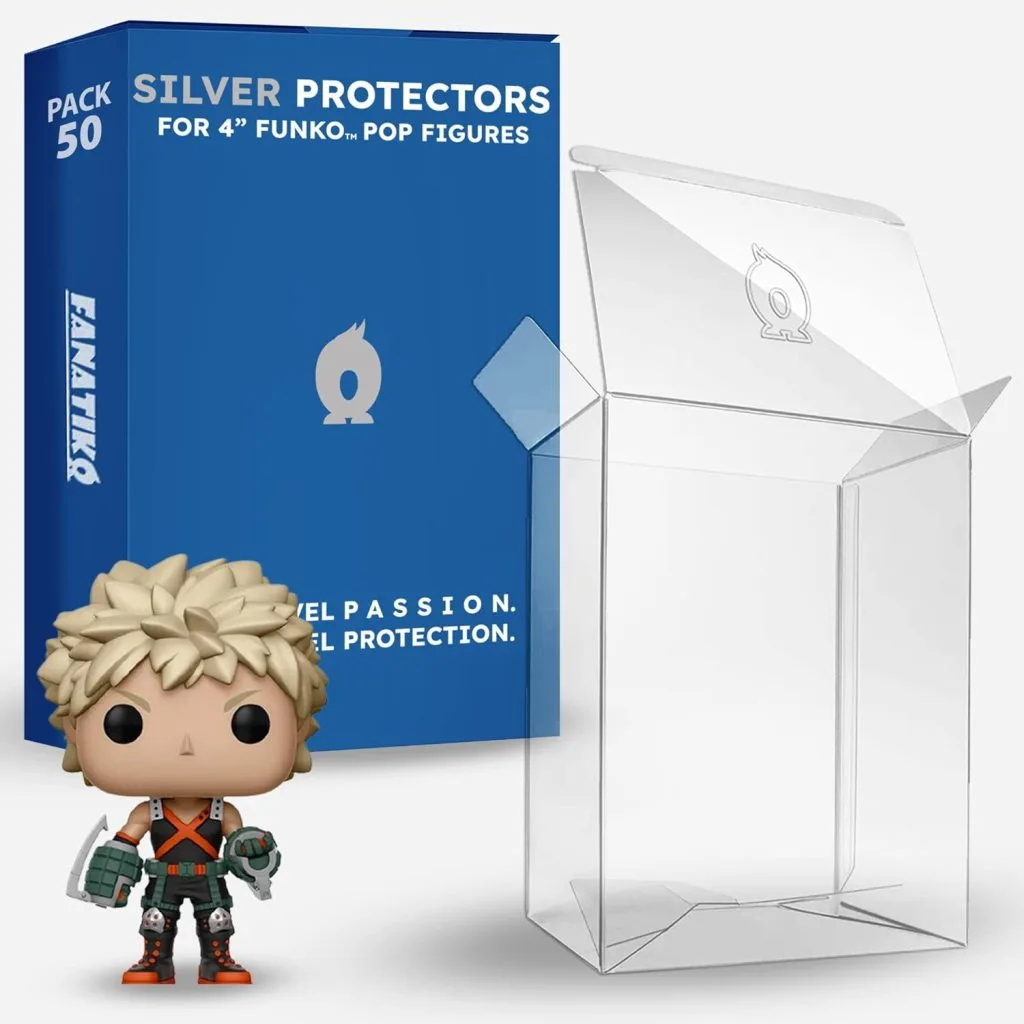 Pack de 20 Protectores Silver para Funko Pop 4"
