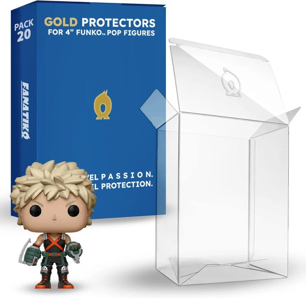 Pack de 20 Protectores Silver para Funko Pop 4"