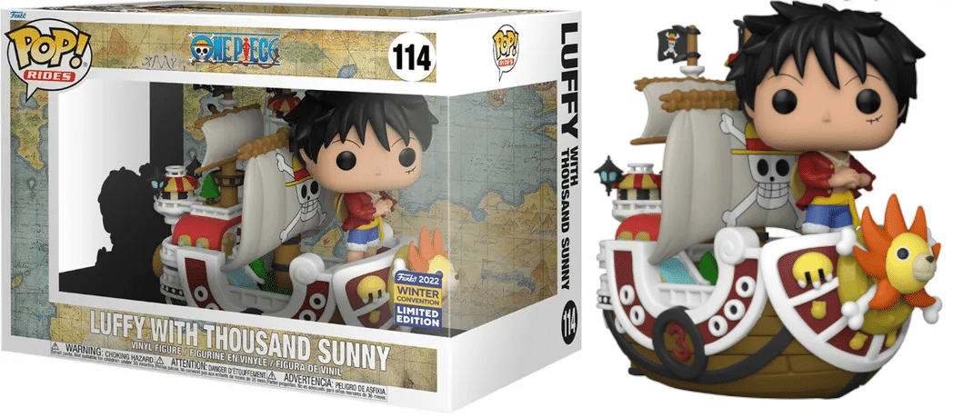 Rides 114 Luffy with Thousand Sunny
barcos de luffy