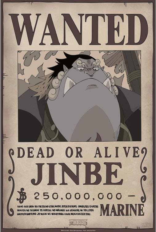 CARTEL WANTED JINBE