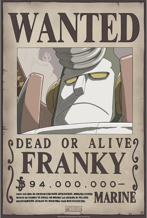 CARTEL WANTED FRANKY
