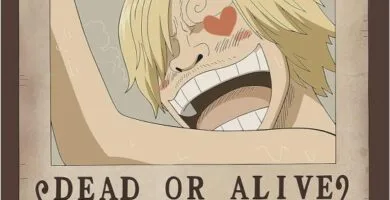 CARTEL WANTED VINSMOKE SANJI