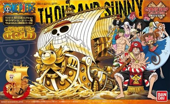 Thousand Sunny versión de Film Gold Grand Ship Collection One Piece