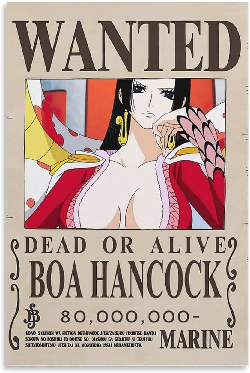 boa hancock wanted