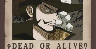 cartel de recompensa dracule mihawk